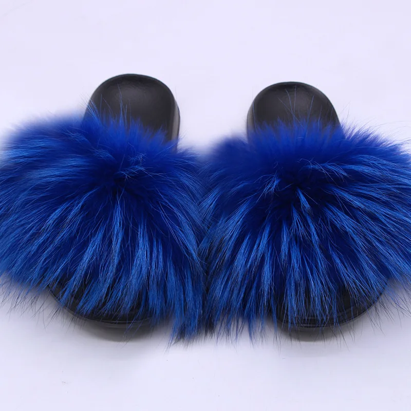 

Popular design women fluffy slides wide wholsale wholesale-fur-slides wholesale with logo woman fur slippers, Customized color