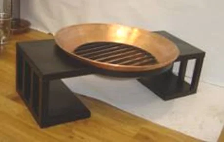 
Buffed Edged Ephesos Fire Pit 