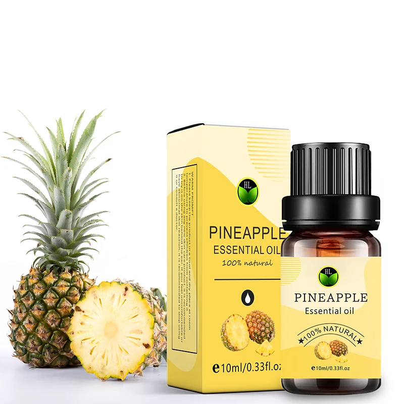 

Aromatherapy oil 100% natural flavour & fragrance fruit extract pineapple fragrance oil for diffusers bulk price bottle 10 ml