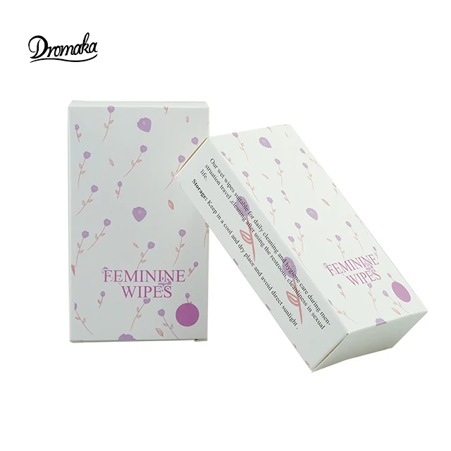 

Free samples customized Organic Feminine wipes for private part cleaning