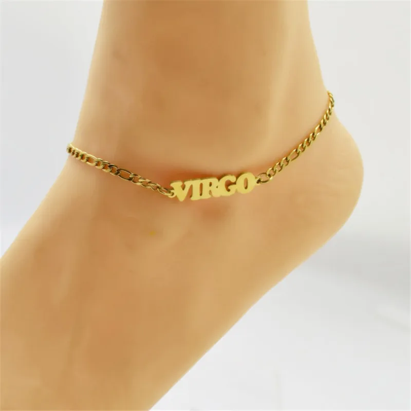 

2021 Hip Hop Popular Gold Anklet Jewelry Customize for Women, As pic or shows