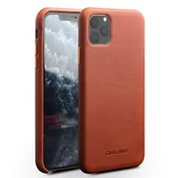 

QIALINO Luxury Leather Back Cover Case For iPhone 11 Pro Max