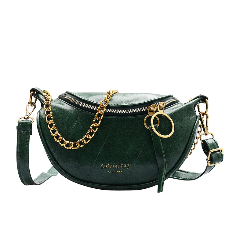 

2019 Fashion Women PU Leather Handbags Shoulder Bag Chain Crossbody Bags for Women Messenger Bags, White,burgundy,green,black