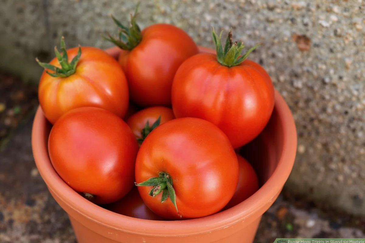 how to plant tomato seeds in a pot