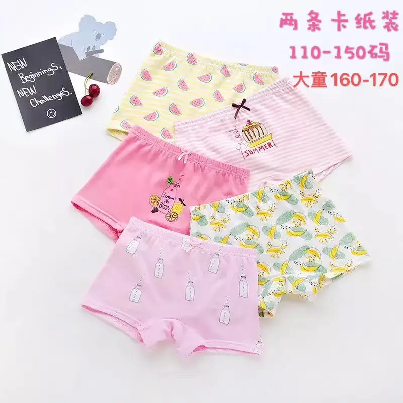 Custom Kids Underwear Children Little Girl In Panty Teen Boxer Panties ...