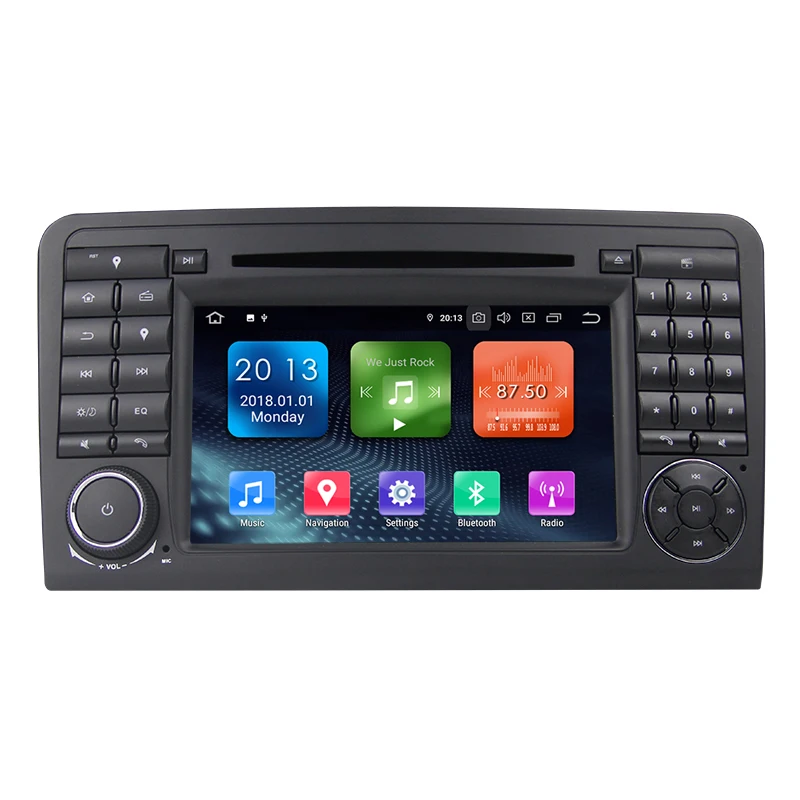 

7"2Din Android 10.0 RK PX30 4-Core DAB+ Car CD/DVD Player for Mercedes ML/GL Klasse W164 X164 with WIFI TPMS OBD2 3G BT RADIO RD