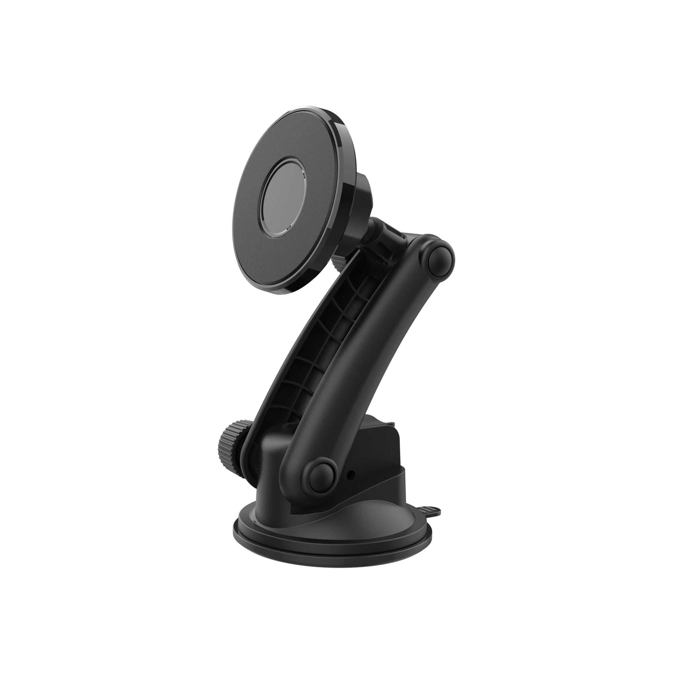 

New design car suction cup phone holder with glue injection magnetic smartphone mount for iPhone 12