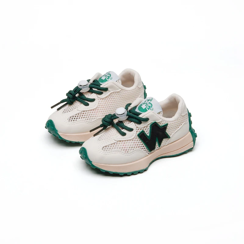 

Dropshipping 2022 designer kids shoes comfortable mesh upper sport shoes for child breathable kids sneakers