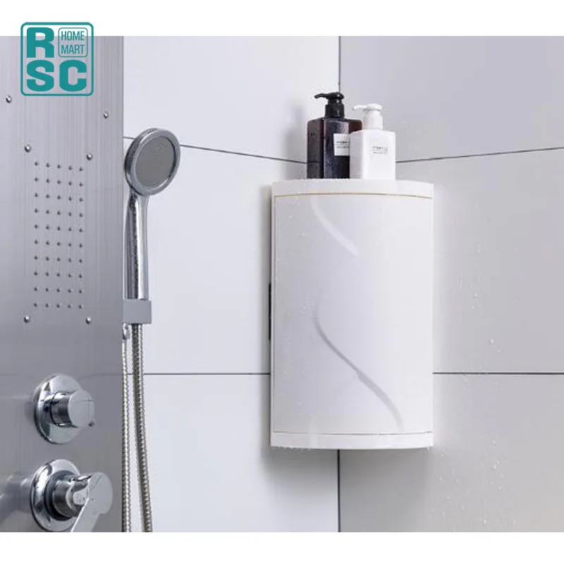 Bathroom 360 Degree Rotating Rack Shelf Kitchen Toilet Shelf Corner