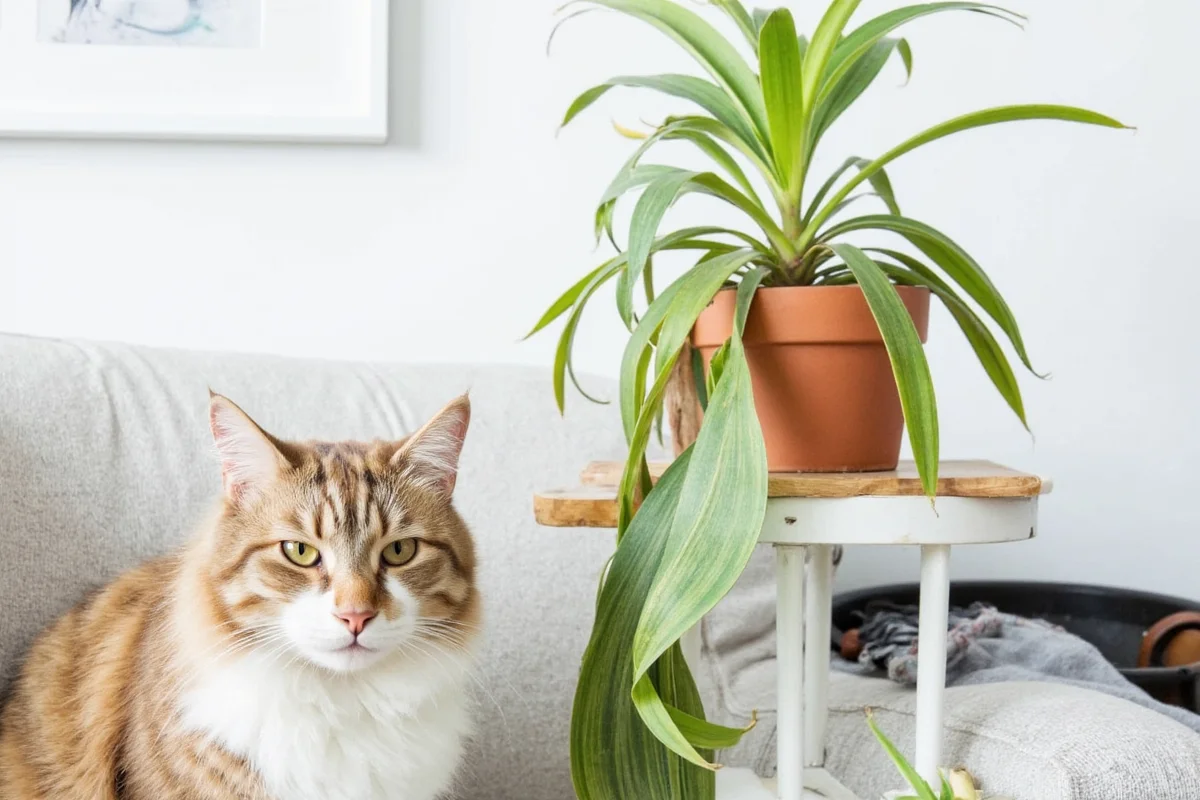 are spider plants bad for cats