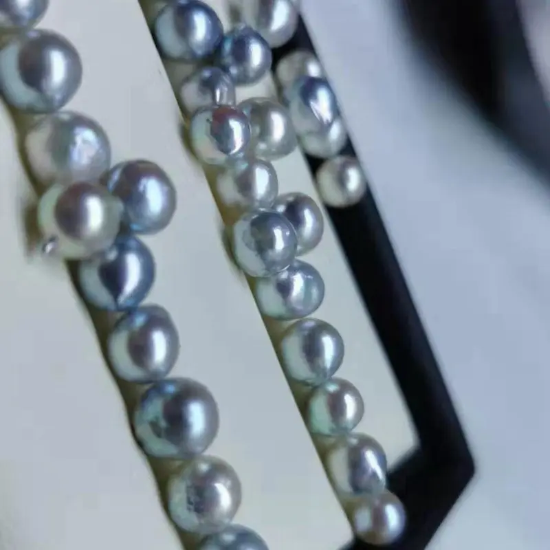 
China Popular Fashion Natural High Grade Gray Pearl With Cheap Price 