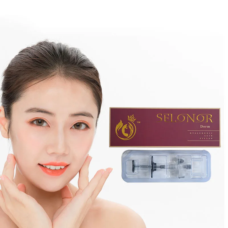 

1ml Wholesale Dermal Filler Medical Crosslinked Injectable Ha Filler Injections Hyaluronic Acid, Transparent