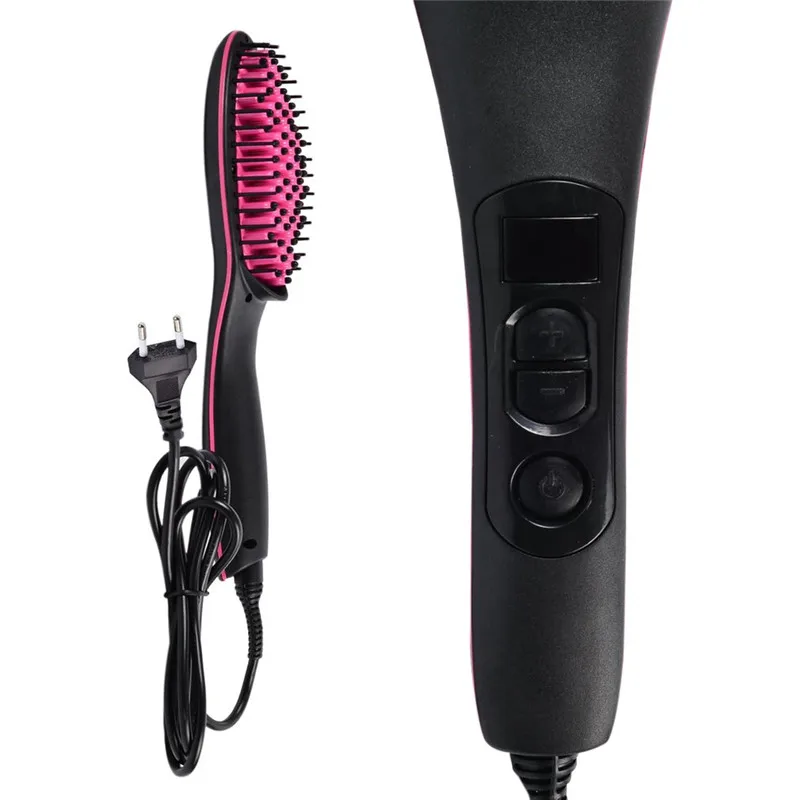 

Straightening Irons Electric Brush Styling comb hair straightner sublimation hair brush comb