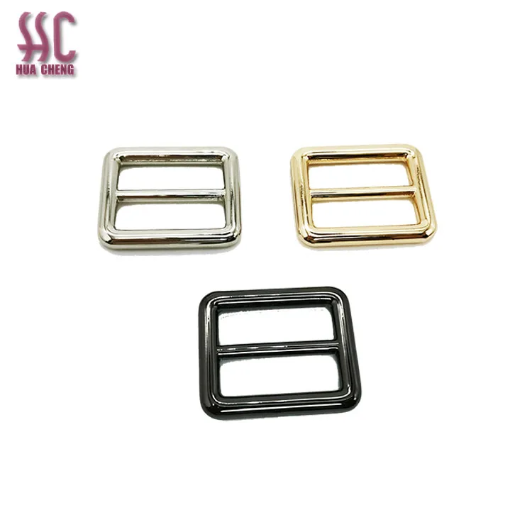 

25 mm Inner Size Tri-Glide Slider Adjust Buckles hanging plating Buckle Adjustable For Bag, Gold,silver,nickle,brass, other metalic color is available.