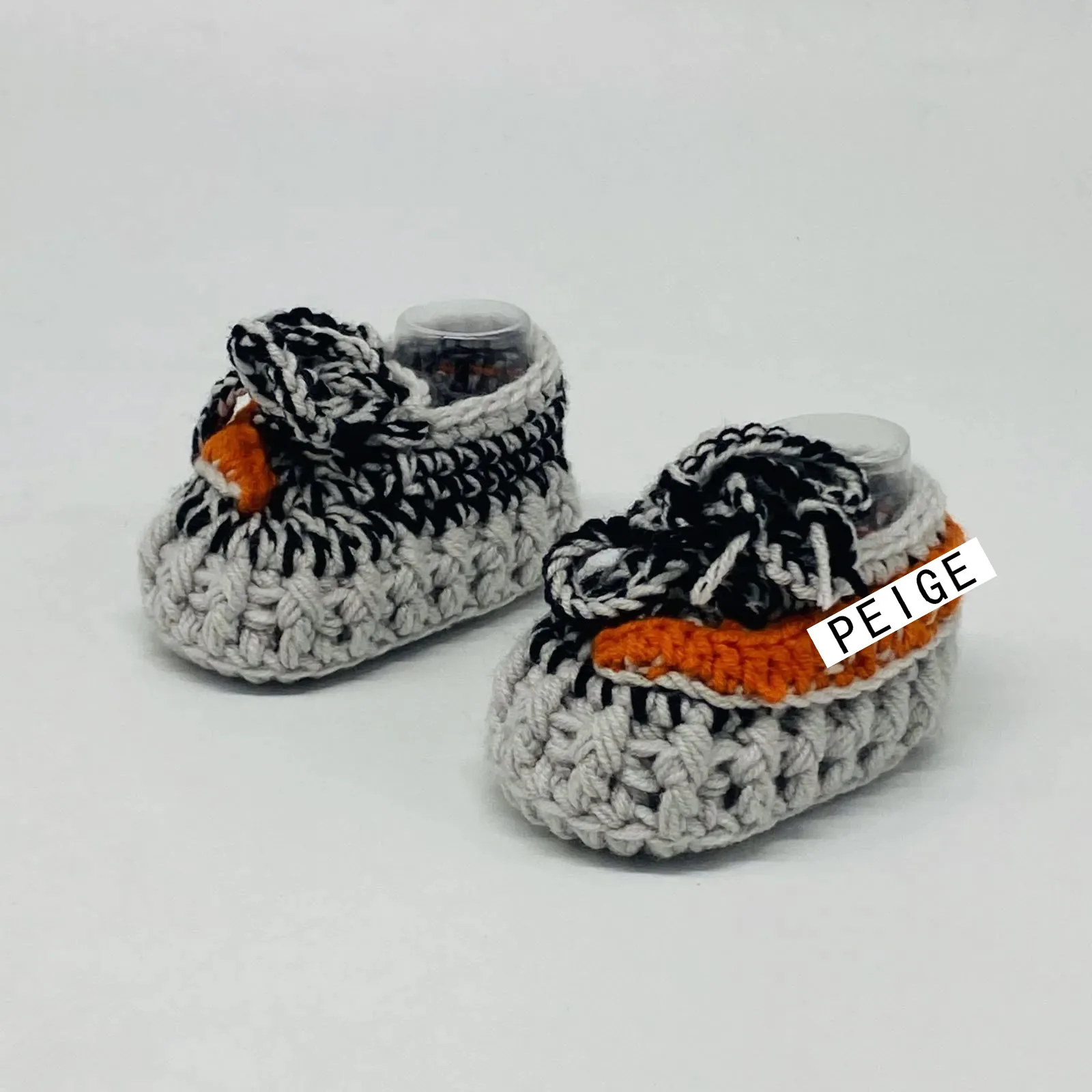 

2019 Hot Style New Arrival Wholesale Handmade Crochet Baby Shoes, Picture