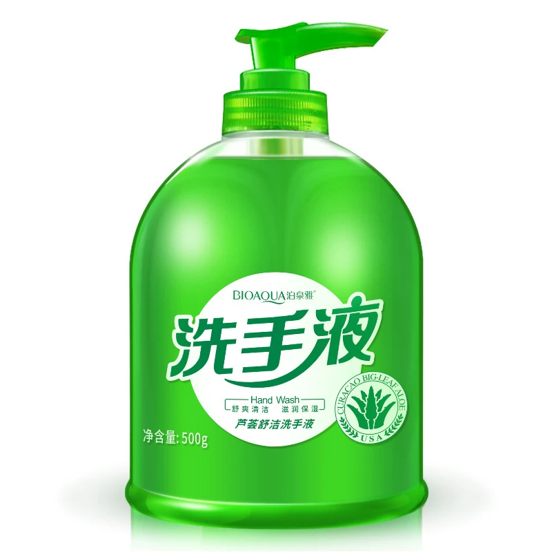 

Factory Price Foam Rich Aloe Moisturizing Durable Handwashing Fluid, Transparent liquid
