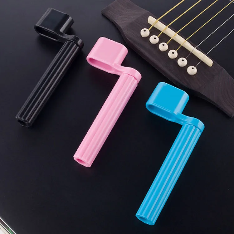 

Wholesale Multifunctional Plastic Guitar String Winder High quality winding machine tuning screw cone, Black