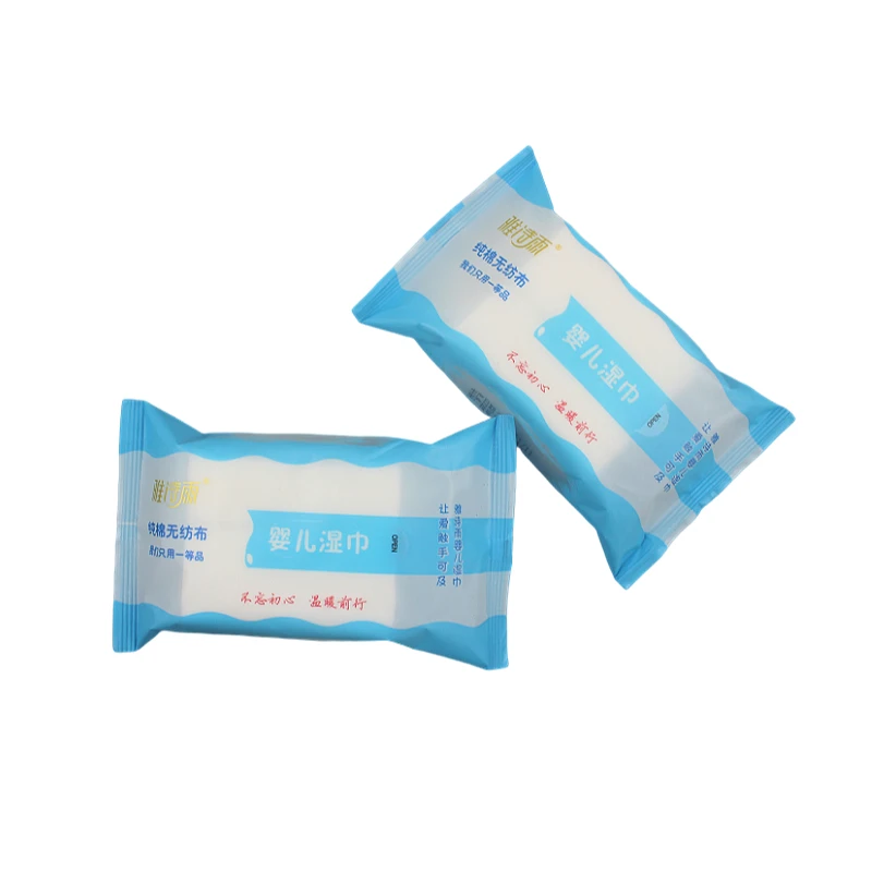 

hot selling alcohol free wet wipe travel portable baby wipes