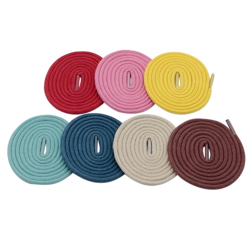 

Xuansi Multicolored Pretty And Fashion Wax Tape Round Wax Band Shoelaces For Men and Women's Casual Shoes, Customized