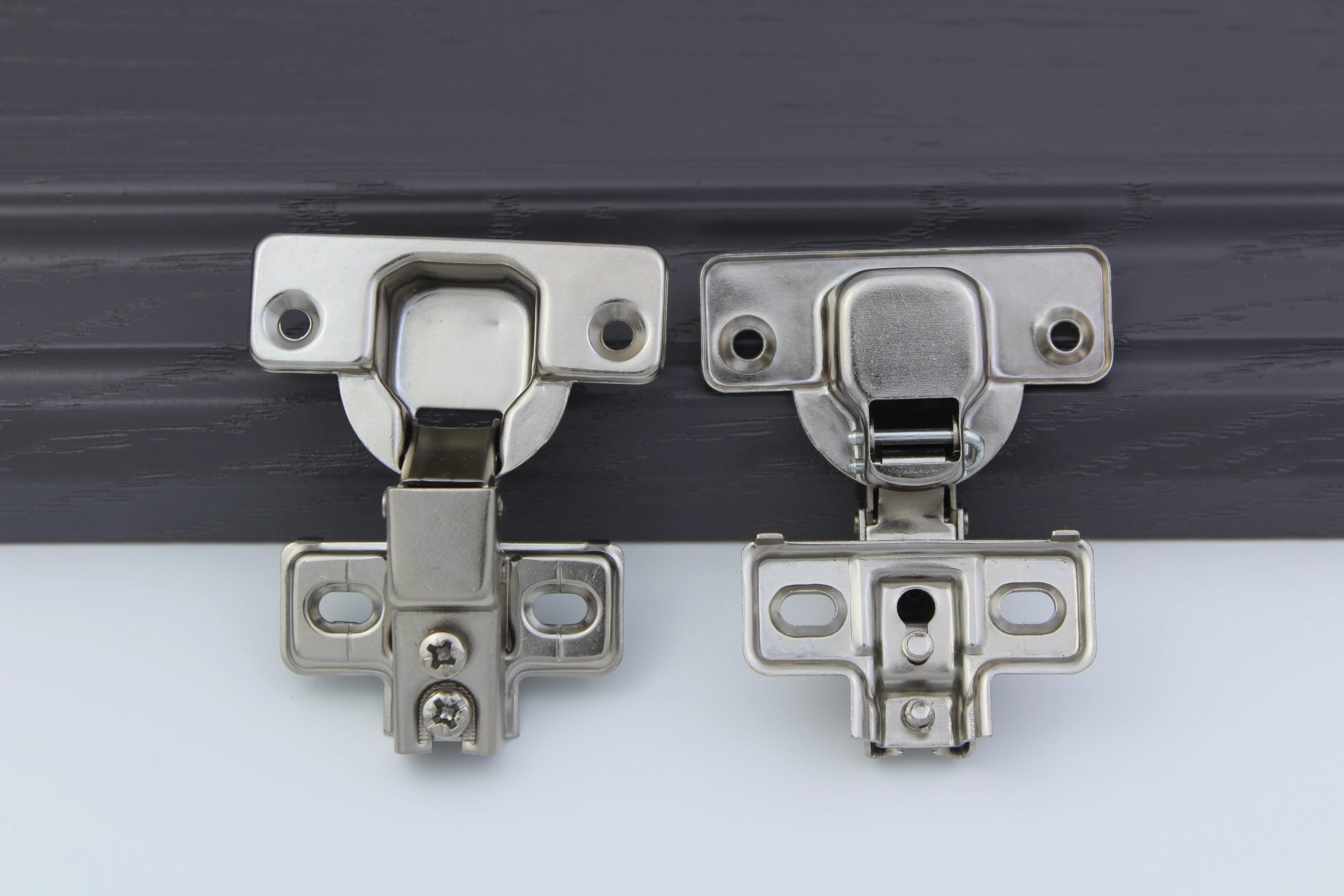 Two hole plate short arms kitchen cabinet hinges for furnitures