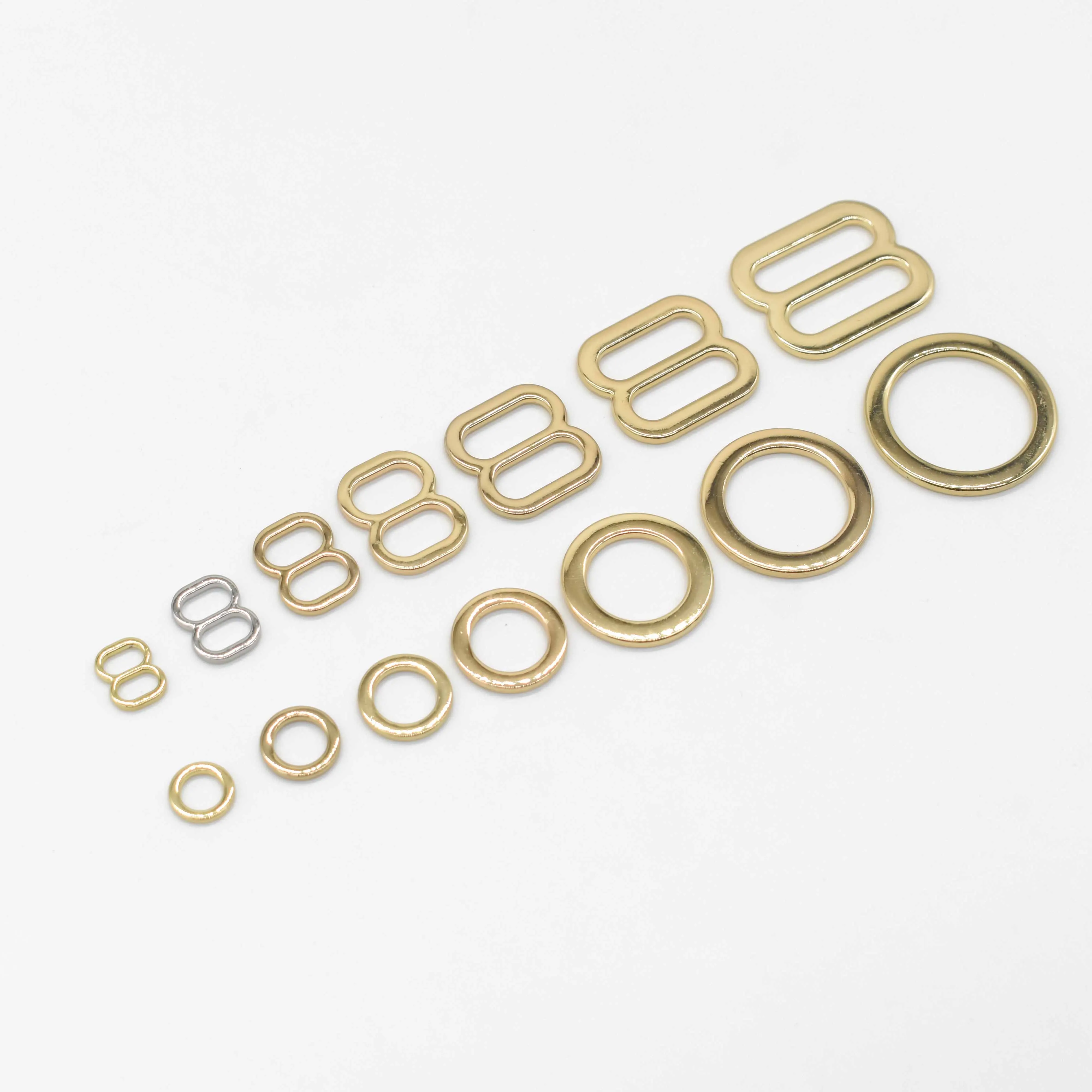Custom Brand Name Rust Resistant Salt Water Resistant Resin Swimwear Accessories for Luxury Bikini