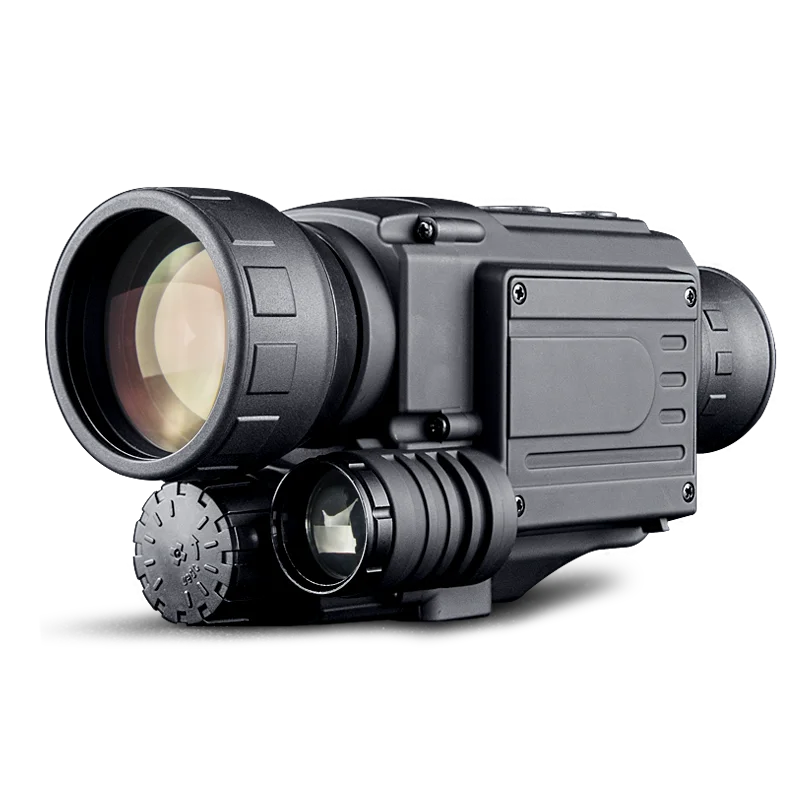 

Day Night Focusable IR Monocular Telescope with Build in Camera Nitescope, Black