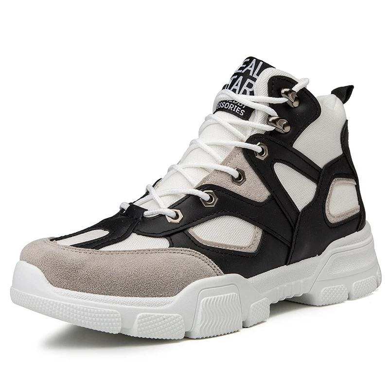 

Men's Breathable High Top Sport Soft Sneakers Fashion Casual Men Shoes Footwear Adult Male Brand Krasovki Man Chaussure Homme