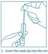 
specimen collection flocked swab cell Specimen Sampling Test Swab Tube Collection Universal 