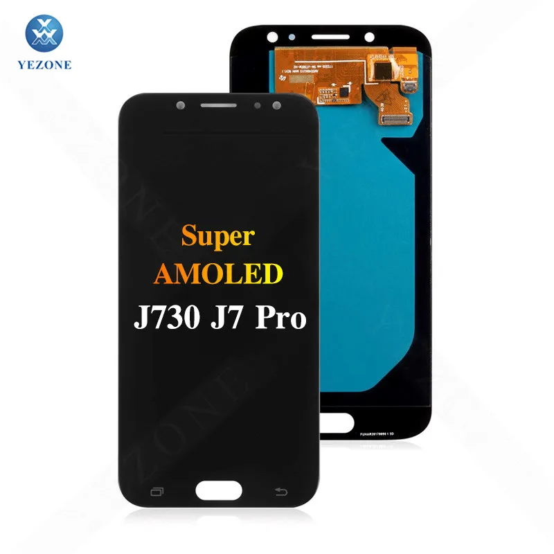 Wholesale LCD screen For Galaxy j7 pro 2017 J730 OLED pantalla