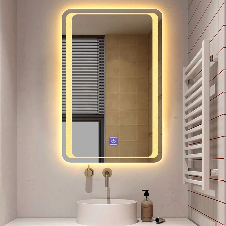 Light Up Smart Mirror Android Touch Screen Bathroom Digital Mirror Led