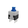 6Pin Dip DPDT Micro electric button Self-Locking Push Button Switch