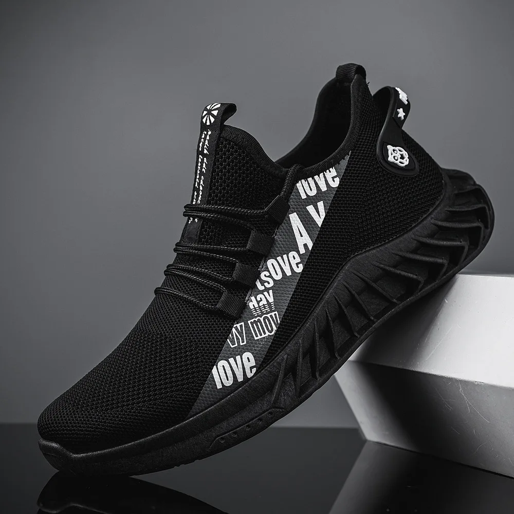 

Amazon New Custom High Quality Sneakers for Men Fashion Work Casual Sport Blade Shoes for men, 3 colors