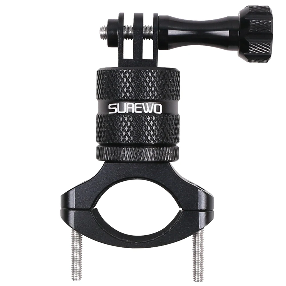 
SUREWO Gopro Bike Mount Mountain Bike Camera Handlebar for GoPro Hero 7/(2018) 6 5 Black DJI Osmo Action and More 