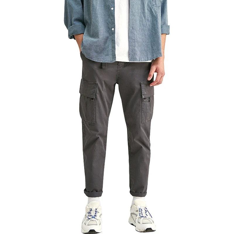 

Wholesale male fashion outdoor pants casual men's cargo trousers, 4 colors