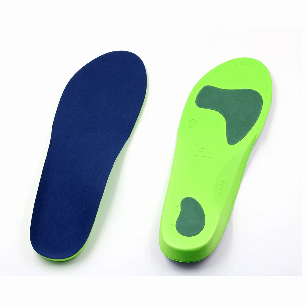 

Orthopedic Shoe Insoles, Adjustable Full Lenghth Eva Orthotic Shoe Insole With Arch Support, Red / blue