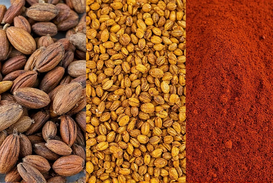 Collection of different spice S varieties