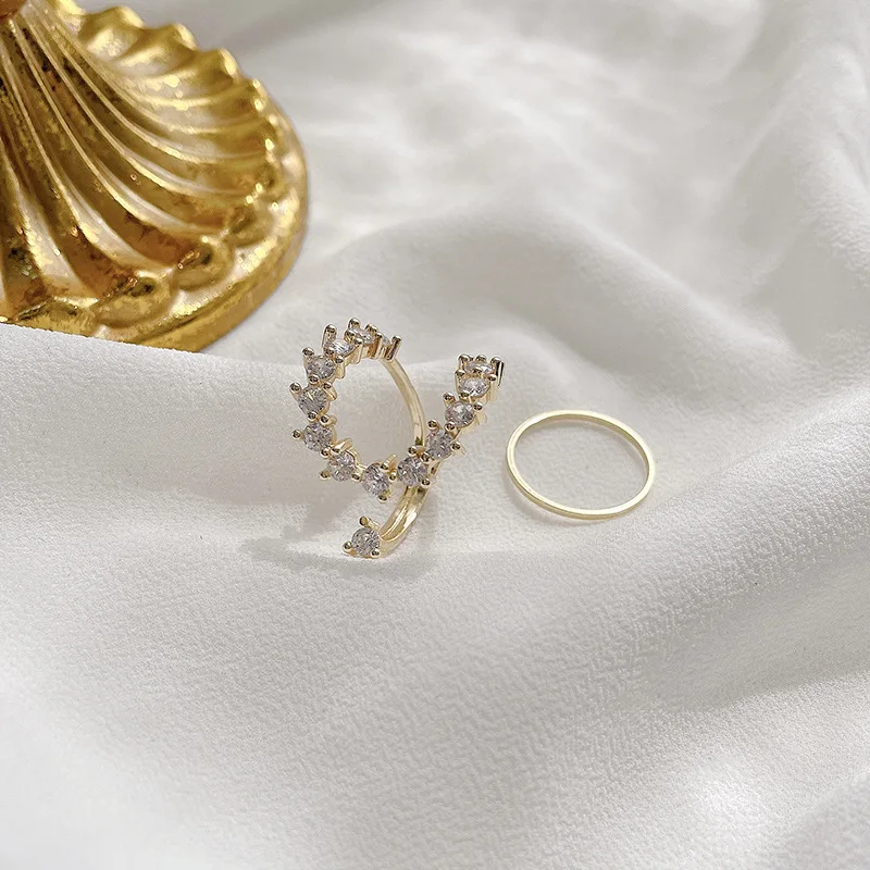 

Fresh Beaded Pearl Resin Ring Fashion Stretch Ring Fresh Ins Stack Pearl Ring For Girls, Customized color