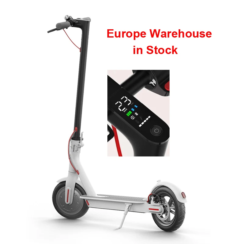

Top Quality 8.5inch Tire Kick E Scooters With 350W Motor M365 Pro Electric Scooter Motorcycle For Adult In UK USA Warehouse