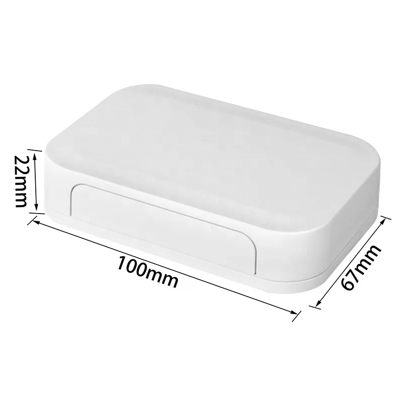 

New design flanged network plastic enclosure wireless electronic controller router abs data logger plastic box