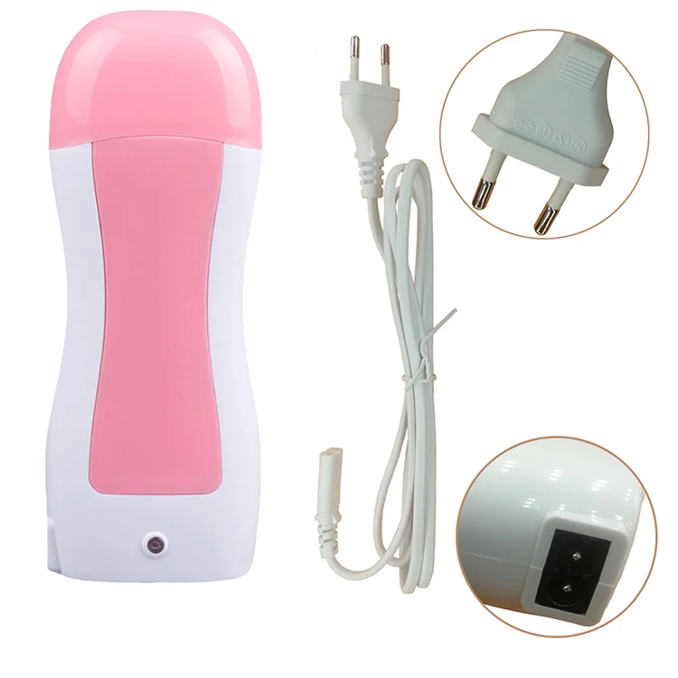 

100g pink wax warmer electric depilatory wax heater for hair removal waxing kit