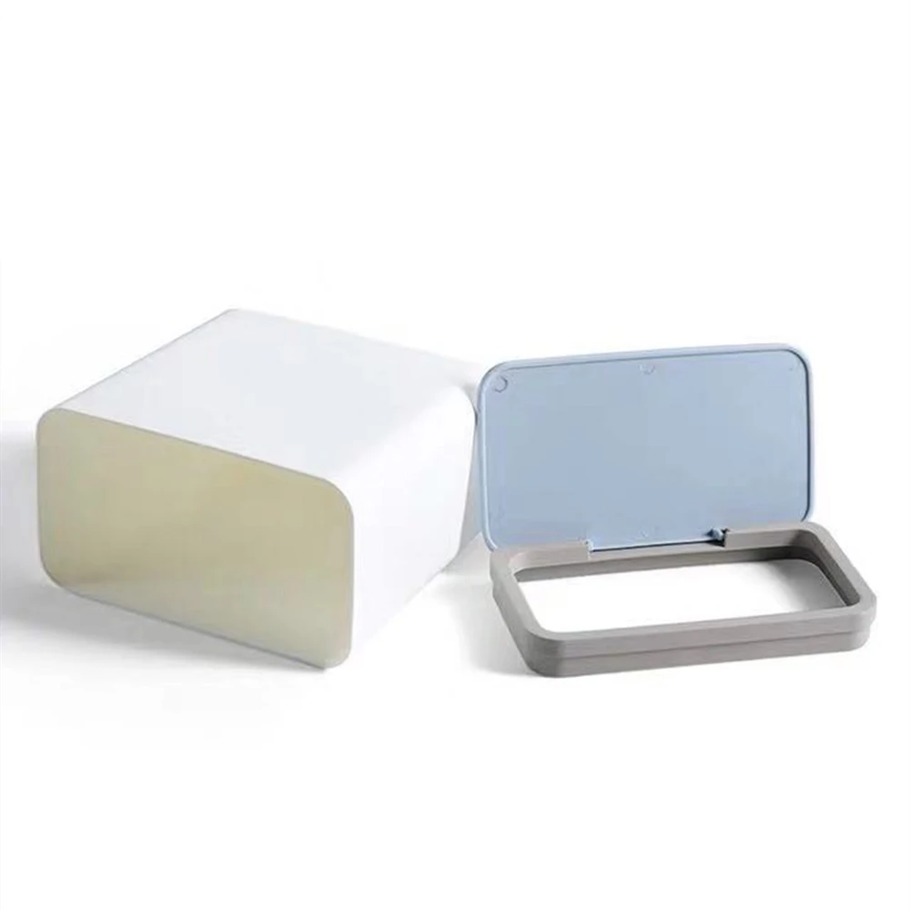 

Mini Small Waste Bin Desktop Garbage Basket Home Table Plastic Office Supplies Trash Can Dustbin Sundries Barrel Box