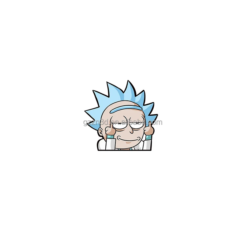 

Custom Die Cut Sticker Waterproof 3D Motion Sticker Peeker Sticker Anime