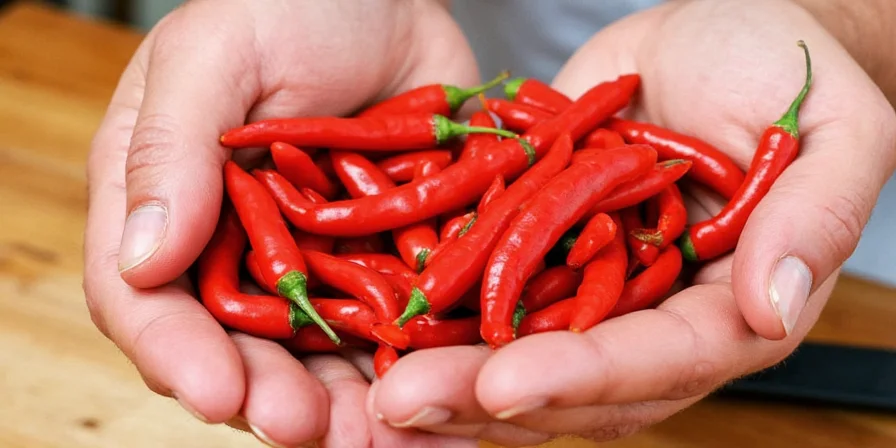 Side-by-side comparison of habanero and Carolina Reaper