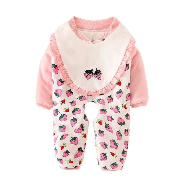 

Newborn baby autumn winter suit comfortable fashion outing customer long sleeve thicken unique style infant clothes, As pictures