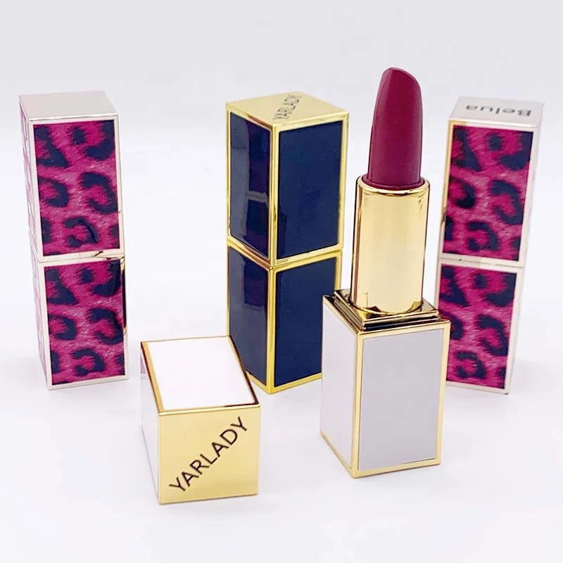 

Make Your Own Logo Square Tubes Multi Color NO MOQ Matte Wholesale Lipstick