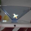 Creative Gifts 3D Holographic Hologram Display Pyramid Stand Projector For smartphone