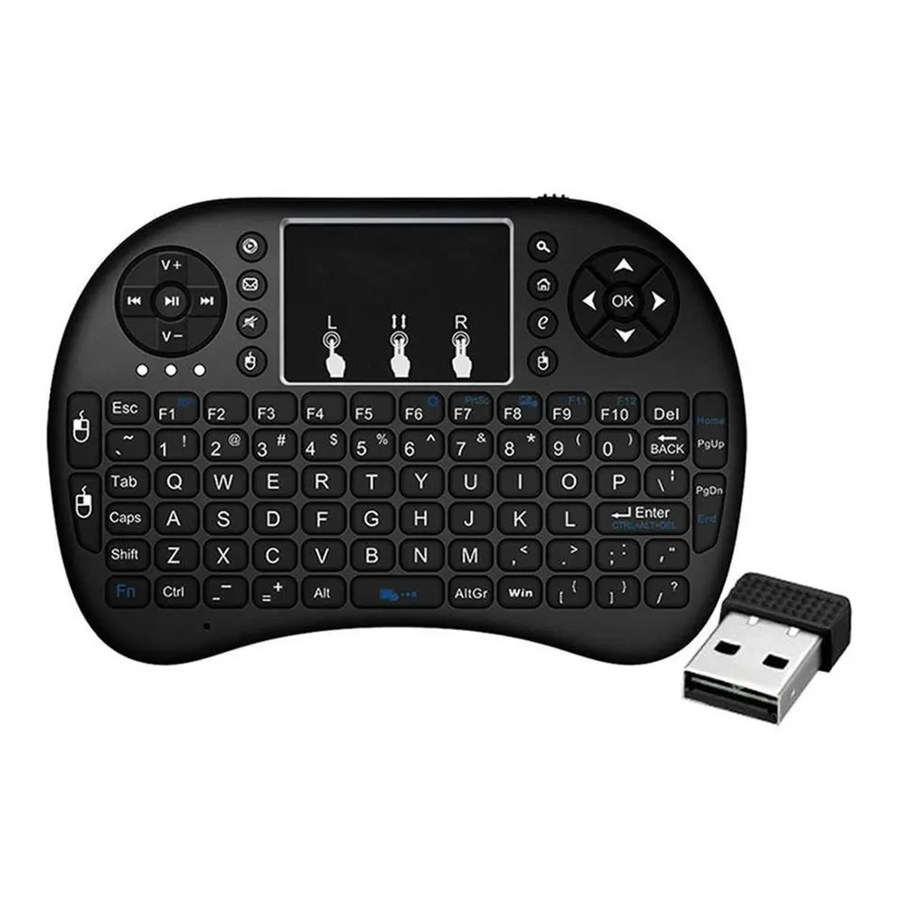 

Shenzhen keyboard manufacturer cheaper ultra slim typing touchscreen remote control i8 wireless mini keyboard