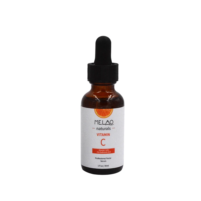 

1oz wholesale clat ferulic with hyaluronic acid facial good brand 20% vitamin c serum PH, White liquid