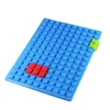 Custom A7 promotional gifts Creative legos building block cover Silicone Notebook and diary Office/Blank Blocks Business