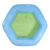 FQY Hexagonal Sky Blue Inflatable Swimming Pool For Baby